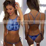 New Sexy Womens Swimwear Bikini Set Bandeau Push-Up Bra Swimsuit Beachwear thumbnail-1