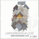 Metal Ceramic Tile Display Showroom Stand - Tsianfan E080