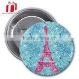 35mm Diameter Paris Style Tin Button Badge