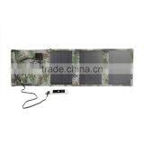 15W Solar Panel Charger With Dual USB Port ,Foldable Solar Mobile Charger thumbnail-2