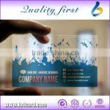 Rewritable EM4100 CR80 Crystal Transparent Chip Cards RFID Cards