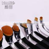 9pcs Golf Pro Cosmetic Makeup Brush Professional Kit Makeup Brushes With Black thumbnail-4