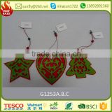 new small wooden christmas tree ornaments wooden tree ornaments for christmas house decoration