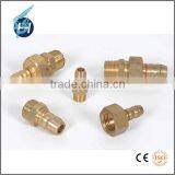  china professional brass tube scrap nut machining parts manufacturer with high precision milling grinding turning
