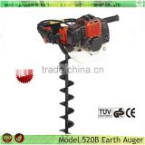 Soil Post Hole Digger 52cc double earth drilling hand Digger