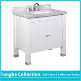 White Bathroom Vanity Carrera Marble Top thumbnail-2