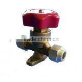 Hand Valve With Nuts / Shut-off Valve / Hand Operated Valve thumbnail-1