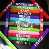 2011 NEW fashion Custom Personalized Slap Bracelets