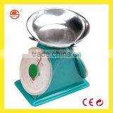 Double Face Weighing Scales With Round Tray