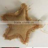 Christmas Tree Decoration 2015 New Design, Handmade Fabric Star Shaped thumbnail-1