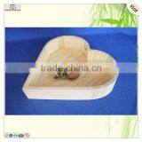 Heart Shaped Pine Wood Dressing Craft Tray thumbnail-4