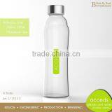 Metal Swing Top Clear Glass Bottles For Soda thumbnail-4
