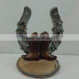 New Arrival Polyresin Cake Topper Cowboy Wedding Accessories thumbnail-1