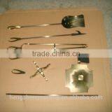 Home Antique Handle Steel Fireplace Tools thumbnail-6