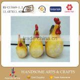Small Table Top Decoration Antique Ceramic Rooster Figurines thumbnail-2