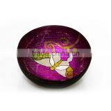 Cheap Price Handmade Vietnam Lacquer Coconut Bowl From Natural Coconut Shell Bowl thumbnail-1