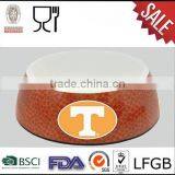 Two Tone Custom Printing Melamine Round Shape Pet Bowl thumbnail-1