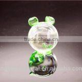 French Hot Promotional Glass Pig Sculpture/handicraft for Children thumbnail-5