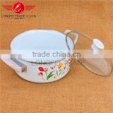 110DG Enamel Casserole Set Pot 3pcs Enamel Cast Iron Cookware thumbnail-3