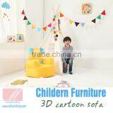 Soft Fur Kid's Sitting Coner Beanbag,funny Bean Bag Sofa,round Pink Pot Round Bean Bag thumbnail-1