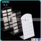 Good Quality Promotional L Shape Acrylic Earring Display Stand thumbnail-3