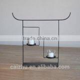 Wholesale Stainless Steel Metal Wire Candle Holder Rack thumbnail-2