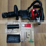 Handheld Petrol Powered Construction Fence Post Pile Driver Portable Gasoline Diesel Piling Hammer Machine thumbnail-3
