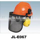 Safety Helmet Face Shield Visor and Ear Muff Set thumbnail-1