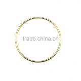 ID 6 Inch Steel Wire Ring, High Quality Bright Brasss Color O Ring for Bag Round Ring thumbnail-2