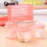 Custom 2 Layer 4 Box Plastic Seasoning Storage Box Condiment Storage Case Supplier In ShenZhen thumbnail-1