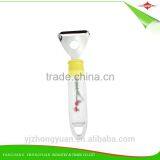ZY-A20272 Stainless Steel Potato Apple Peeler With Hollow Plastic Handle thumbnail-1