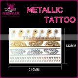 Metallic Gold Choker Temporary Tattoo Body Art Arm Flash Tattoo Stickers thumbnail-2