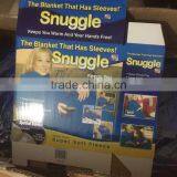 UCHOME 2016 Adult Polyester Coral Fleece Snuggie tv Blanket With Sleeves thumbnail-5