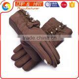Customized Thinsulate Thermal Lined Stretch Winter Acrylic Knitted Glove for Mobile Phone thumbnail-3