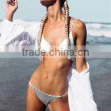 2016 New Style 4 Pure Color Fashion Sexy Girl Bikini Set thumbnail-2