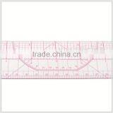 Kearing Brand Manufacture High Quality 45cm&18" Straight Flexible 1.2mm Thickness Plastic Garment Ruler for Fashion Design#8095 thumbnail-3