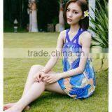 Fast Delivery Comfortable Custom Hot Selling Fancy Colorful Three-piece Swimsuit for Girl thumbnail-3