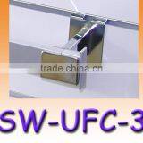 Chrome Plated Slatwall 3in. Brackets for Rectangular Tubing thumbnail-2