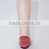 Lady Antil Slip Melange Cotton Yarn no Show Invisible Socks thumbnail-4