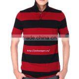 Mans Striped Polo Shirts European Style t Shirt Cotton American Style T Shirt Men / Custom Style T / Stripe Polo Shirt thumbnail-1