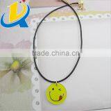 2016 Fashion Long Chain Emoji Necklace thumbnail-3
