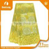 New Design Hot Selling French Net Lace Fancy Beautiful Embroidered Dress French Lace With Stones FL0243 thumbnail-2