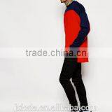 2016 Summer Fashion Men Hip Hop Style 50 Coton / 50 Polyester Longline Long Sleeve T-shirt OEM thumbnail-4