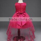 Customize Frock Design for Baby Girl 2017 Summer & Autumn Kids Baby Girl Dress Colorful Puffy Flower Dress Children Clothes thumbnail-6