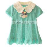 Baby Girl 2015 Fashion Hollow Out Knit Dress Infant Baby Fairy Dress for Summer thumbnail-3