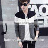 Wholesale Life Men Zipper Jacket Sweatshirt Without Hood CVC(80/20) thumbnail-3