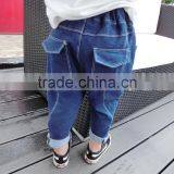 1-7 Years New 2017 Wholesale Autumn Cotton Pockets Boys Girls Pants (pick Size Color) thumbnail-6