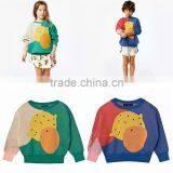 1-6 Years Wholesale 2017 New Girls Knitted Sweater Full Sleeve Pullover Girls Printed Sweaters (pick Size Color ) thumbnail-1