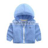 Wholesale Cotton Long Sleeve Boy Hooded Jacket thumbnail-5