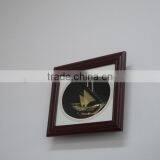 Wholesale 2015 New Design High Quality 3D Arabic Metal Ship Model Frame With Wooden Frame